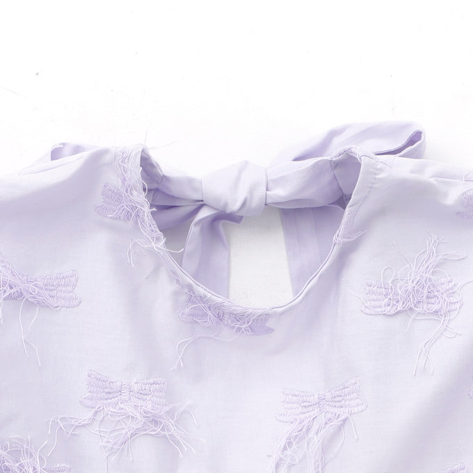 UNIONINI<br>ユニオニーニ<br>ribbon blouse<br>BL-024