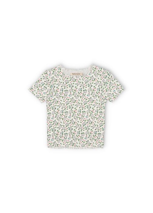 The New Society<br>ザニューソサエティー<br>Nicolette Tee Jasmine Flowers Print<br>