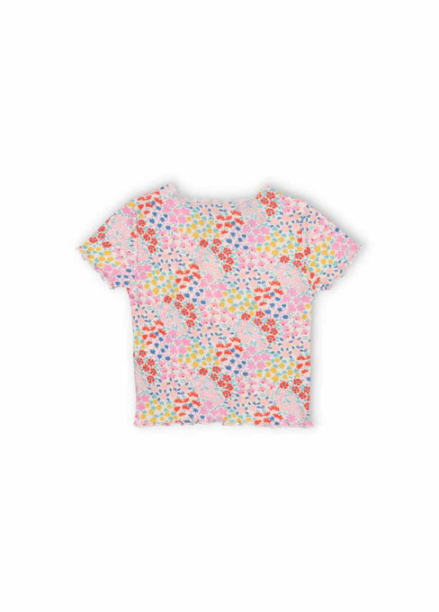 The New Society<br>ザニューソサエティー<br>Nicolette Tee Jasmine Flowers Print<br>