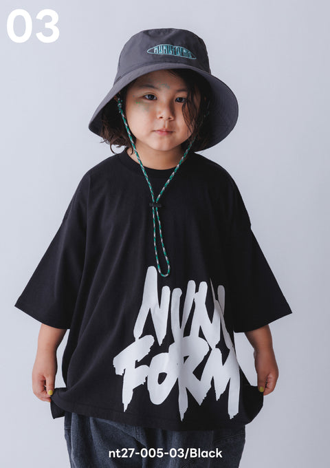 NUNUFORME<br> ヌヌフォルム<br>【27ssご予約 2月入荷予定】<br>ビッグロゴT<br>nt27-005-03