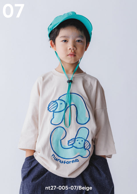 NUNUFORME<br> ヌヌフォルム<br>【27ssご予約 2月入荷予定】<br>inuinunu T<br>nt27-005-07