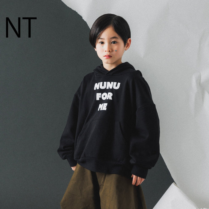 NUNUFORME<br> ヌヌフォルム<br>【26awご予約 8月入荷予定】<br>Nプリントパーカ<br>nt26-006-15