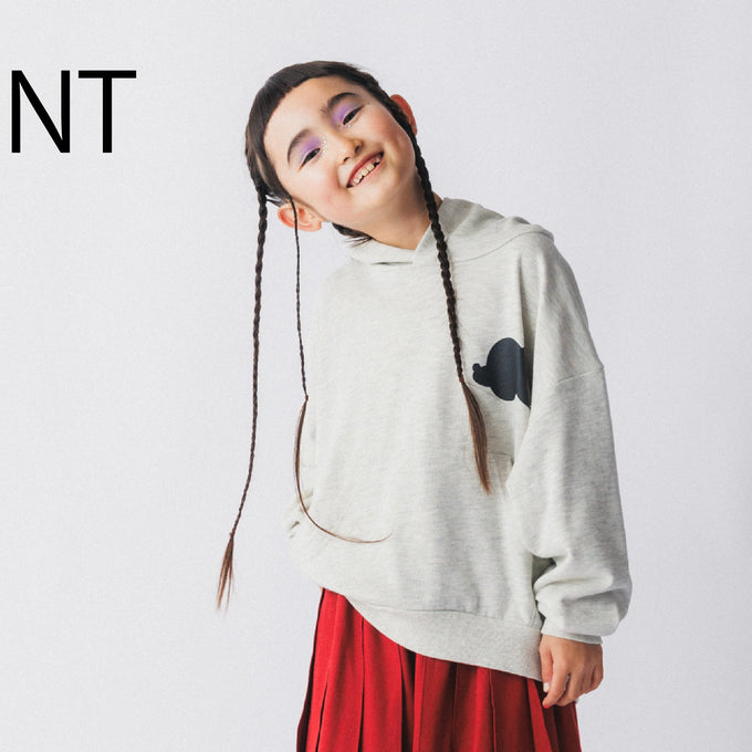NUNUFORME<br> ヌヌフォルム<br>【26awご予約 8月入荷予定】<br>Graffiti hoodie<br>nt26-006-16
