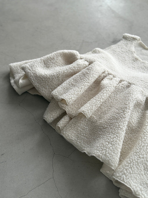 UNIONINI<br>ユニオニーニ<br>【26awご予約9-10月入荷予定】<br>poodle dress<br>OP-091