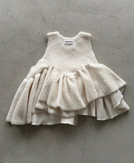 UNIONINI<br>ユニオニーニ<br>【26awご予約9-10月入荷予定】<br>poodle dress<br>OP-091
