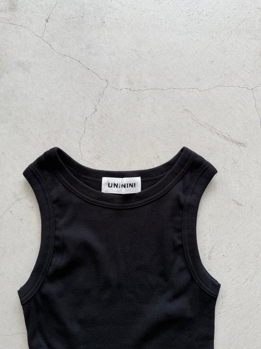 UNIONINI<br>ユニオニーニ<br>【27ssご予約】<br>rib tank top one piece<br>OP-101