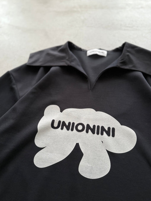 UNIONINI<br>ユニオニーニ<br>【26awご予約8-9月入荷予定】<br> teddy pull over shirt<br>PO-026