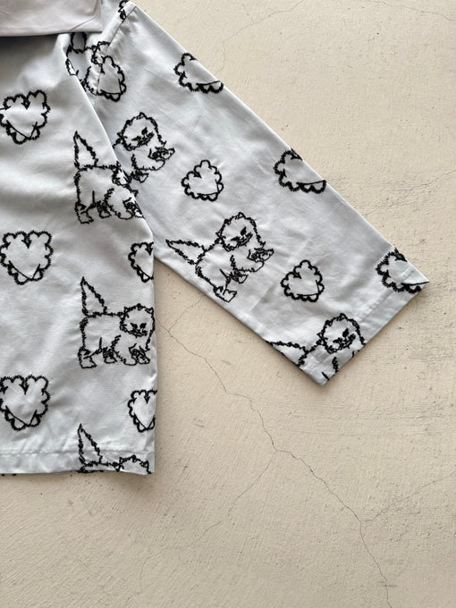 UNIONINI<br>ユニオニーニ<br>【27ssご予約】<br>cat & heart pullover<br>PO-026