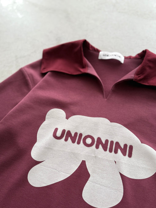 UNIONINI<br>ユニオニーニ<br>【26awご予約8-9月入荷予定】<br> teddy pull over shirt<br>PO-026
