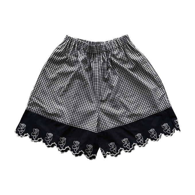 UNIONINI<br>ユニオニーニ<br>【27ssご予約】<br>teddy lace short pants<br>PT-117-2