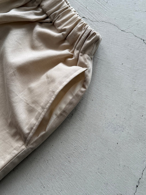 UNIONINI<br>ユニオニーニ<br>【27ssご予約】<br>teddy lace short pants<br>PT-117-1
