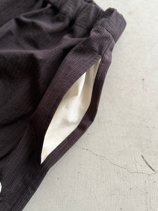 UNIONINI<br>ユニオニーニ<br>【26awご予約9-10月入荷予定】<br>checked flare long pants<br>PT-128