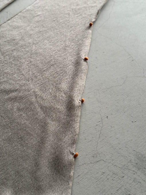 UNIONINI<br>ユニオニーニ<br>【26awご予約8-9月入荷予定】<br>shaggy flare pants<br>PT-129