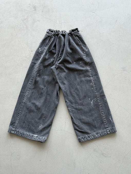 UNIONINI<br>ユニオニーニ<br>【26awご予約8-9月入荷予定】<br>tuck big jeans<br>PT-130