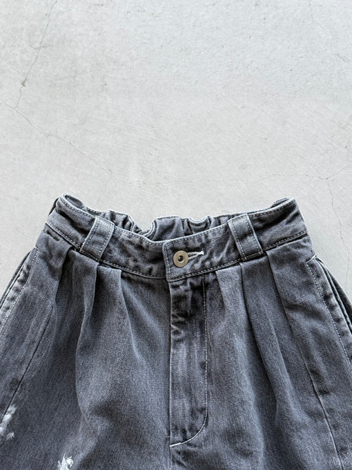 UNIONINI<br>ユニオニーニ<br>【26awご予約8-9月入荷予定】<br>tuck big jeans<br>PT-130