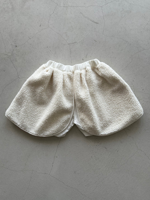 UNIONINI<br>ユニオニーニ<br>【26awご予約9-10月入荷予定】<br>poodle short pants<br>PT-132