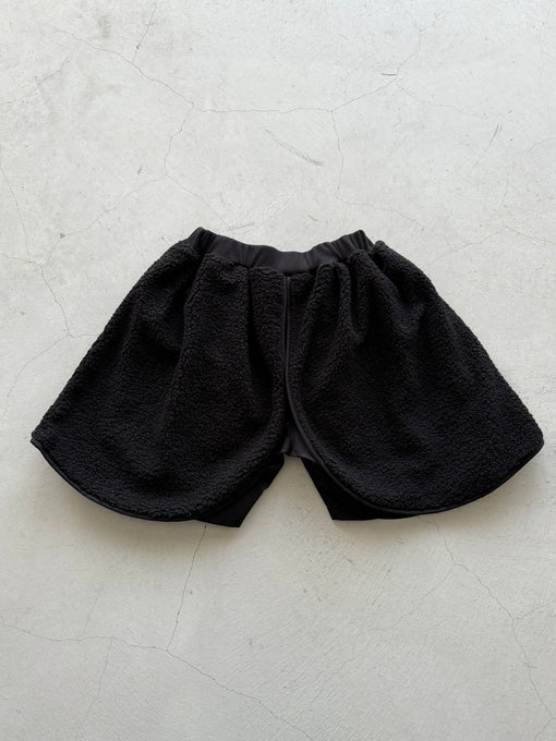 UNIONINI<br>ユニオニーニ<br>【26awご予約9-10月入荷予定】<br>poodle short pants<br>PT-132