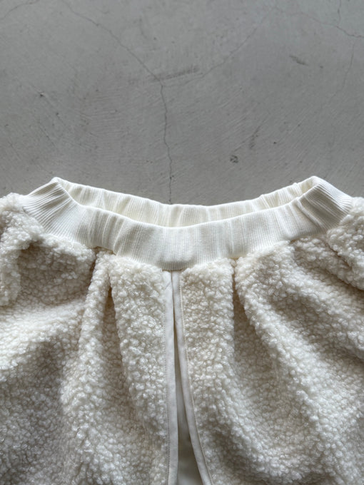 UNIONINI<br>ユニオニーニ<br>【26awご予約9-10月入荷予定】<br>poodle short pants<br>PT-132