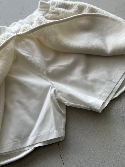 UNIONINI<br>ユニオニーニ<br>【26awご予約9-10月入荷予定】<br>poodle short pants<br>PT-132