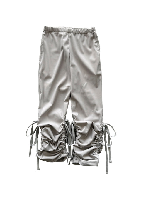 UNIONINI<br>ユニオニーニ<br>【27ssご予約】<br>gather slim pants<br>PT-134