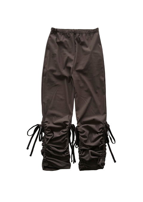 UNIONINI<br>ユニオニーニ<br>【27ssご予約】<br>gather slim pants<br>PT-134