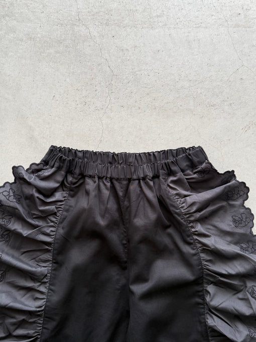 UNIONINI<br>ユニオニーニ<br>【27ssご予約】<br>teddy lace long pants<br>PT-135-1