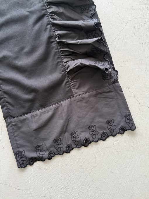 UNIONINI<br>ユニオニーニ<br>【27ssご予約】<br>teddy lace long pants<br>PT-135-1