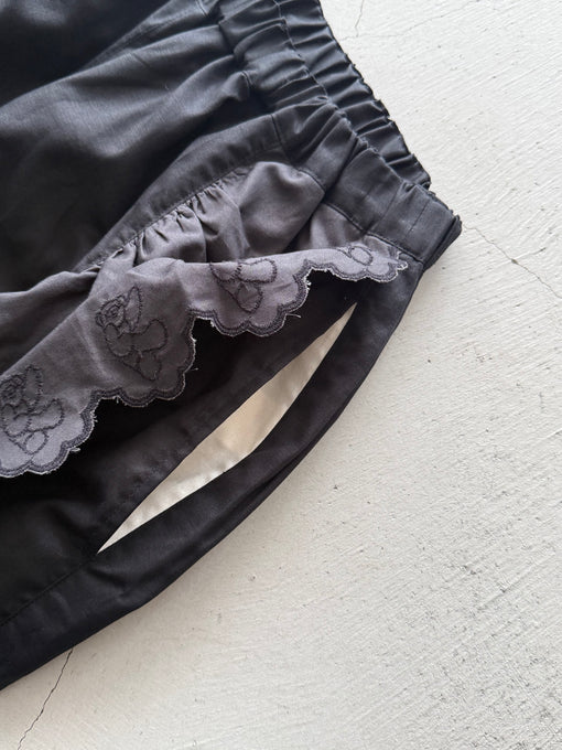 UNIONINI<br>ユニオニーニ<br>【27ssご予約】<br>teddy lace long pants<br>PT-135-1