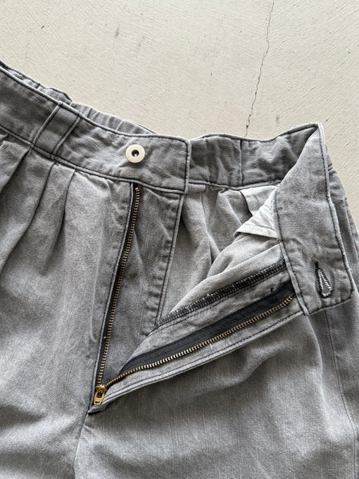 UNIONINI<br>ユニオニーニ<br>【27ssご予約】<br>tuck & frill big jeans<br>PT-138