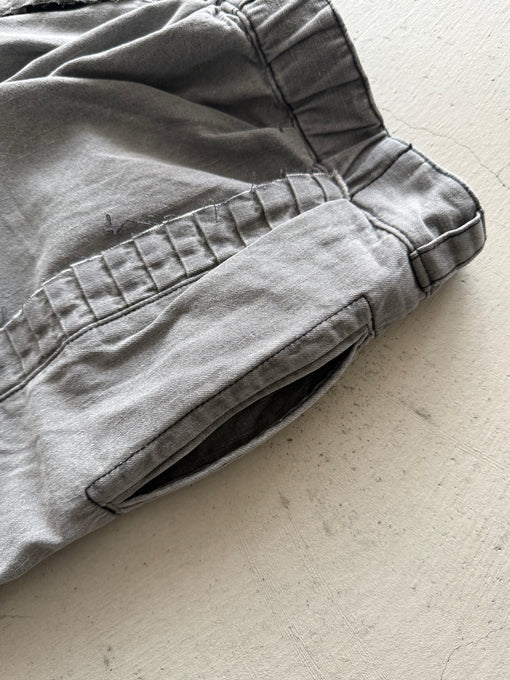 UNIONINI<br>ユニオニーニ<br>【27ssご予約】<br>tuck & frill big jeans<br>PT-138
