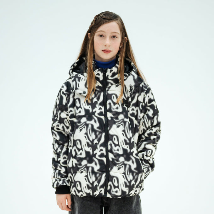 Repose AMS<br>リポーズ<br> hooded puffer<br>AW26-02