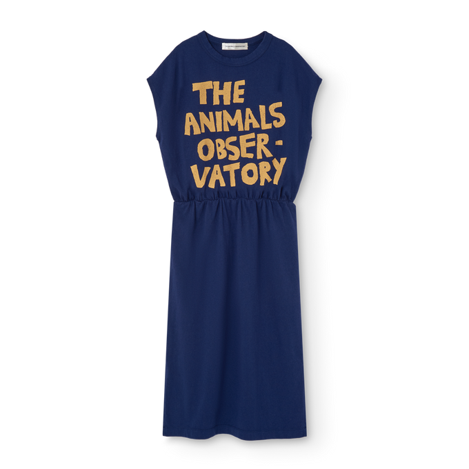 The Animals Observatory<br>ジアニマルズオブザーバトリー<br>ORCA KID MIDI DRESS <br>S26028_234_BL