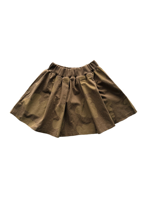 UNIONINI<br>ユニオニーニ<br>【26awご予約9-10月入荷予定】<br>teddy pattern skirt<br>SK-011