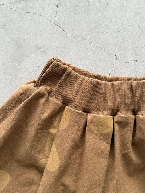 UNIONINI<br>ユニオニーニ<br>【26awご予約9-10月入荷予定】<br>teddy pattern skirt<br>SK-011