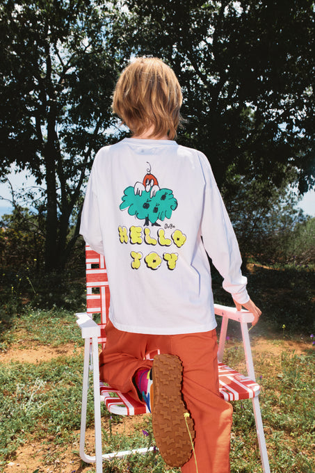 BOBOCHOSES<br>ボボショセス<br>Hello Joy T shirt<br>125AC00119901