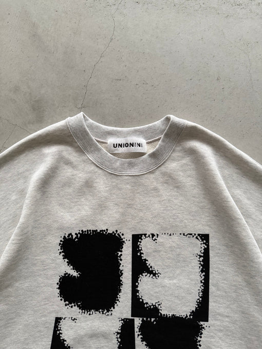 UNIONINI<br>ユニオニーニ<br>【26awご予約8月入荷予定】<br>big sweat shirt<br>TR-030