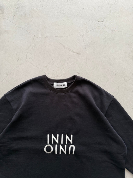 UNIONINI<br>ユニオニーニ<br>【26awご予約8月入荷予定】<br>Upside-down sweat shirt<br>TR-037