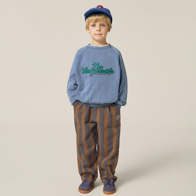 The Campament ザカンパメント <br>The Campamento Blue Sweatshirt<br>TC-AW26-56