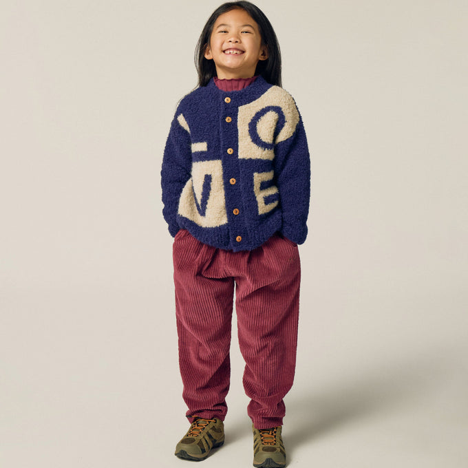 The Campament ザカンパメント <br>Love Blue Cardigan<br>TC-AW26-69
