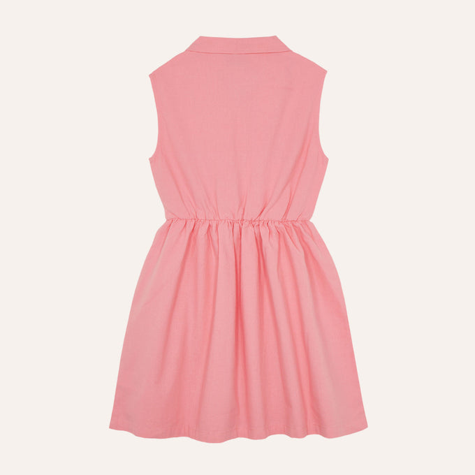 〈残り4Yのみ〉The Campament ザカンパメント <br>Flowers Pink Dress<br>TC-SS26-104