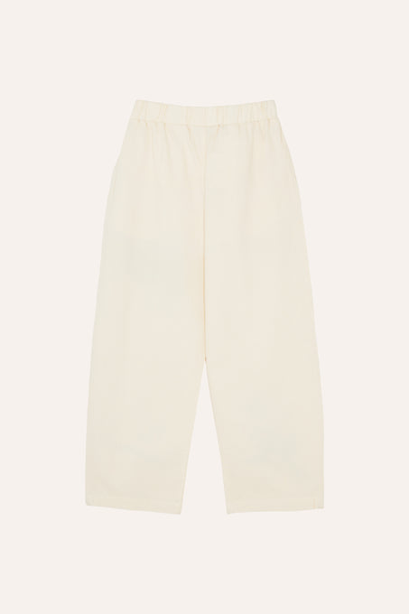 The Campament ザカンパメント <br>Drawings Ecru Trousers<br>TC-SS26-68