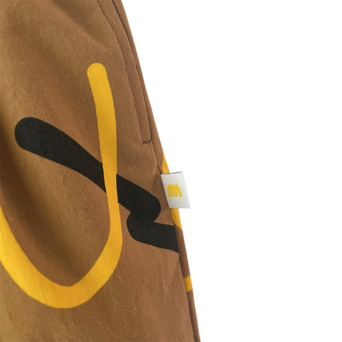 MIN-NANO×frankygrow<br>ミンナノ×フランキーグロウ<br>PATTERNED SHORT PANTS – HORSE CLOTH VINTAGE<br>MF25FWBT-002