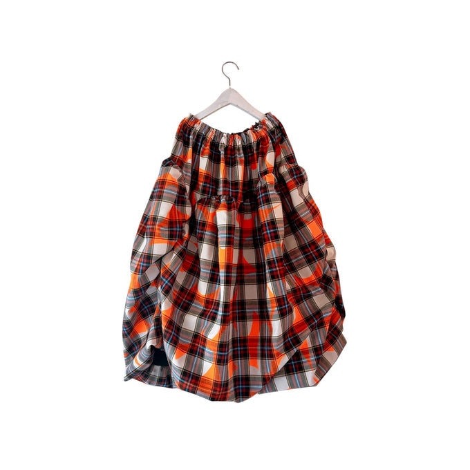 frankygrow<br>フランキーグロウ<br>FORMED CHECK BALLOON SKIRT<br>25FWBT-386