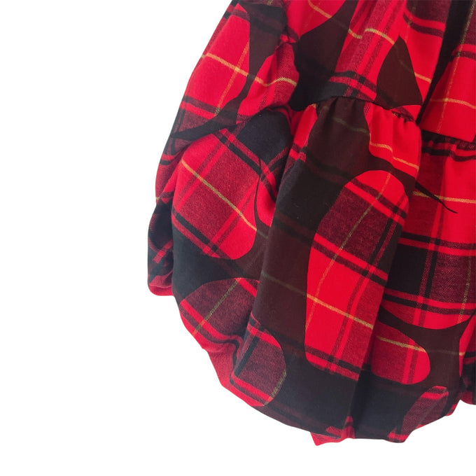 frankygrow<br>フランキーグロウ<br>FORMED CHECK BALLOON SKIRT<br>25FWBT-386