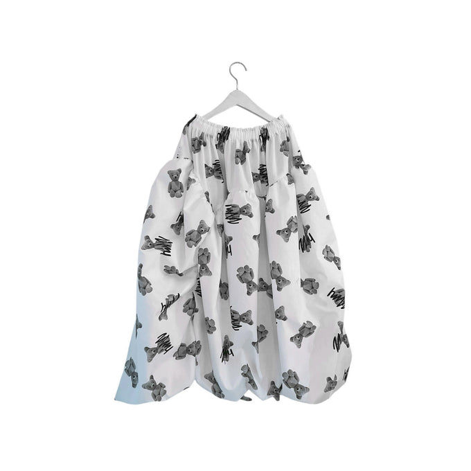 frankygrow<br>フランキーグロウ<br>GRAFFITIED BEAR BALLOON SKIRT<br>25FWBT-388