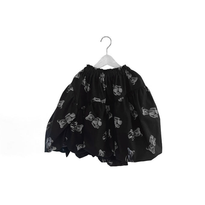 frankygrow<br>フランキーグロウ<br>GRAFFITIED BEAR BALLOON SKIRT<br>25FWBT-388