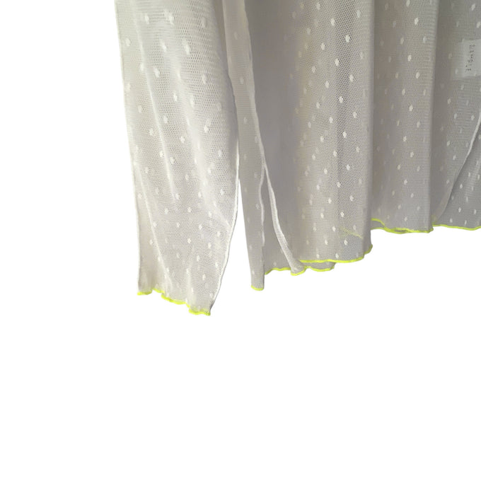 frankygrow<br>フランキーグロウ<br>DOTS TULLE MELLOW SHEER HIGH-NECK TOPS<br>25FWCS-506