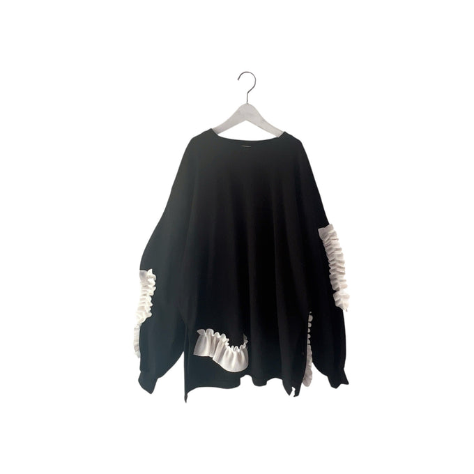 frankygrow<br>フランキーグロウ<br>VARIOUS MESH FRILL L/S TEE<br>25FWCS-511