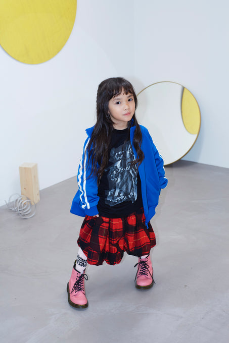 frankygrow<br>フランキーグロウ<br>FORMED CHECK BALLOON SKIRT<br>25FWBT-386