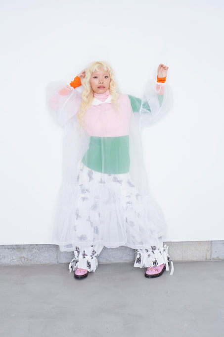 frankygrow<br>フランキーグロウ<br>ORGANDY TULLE DRESS<br>25FWOP-275
